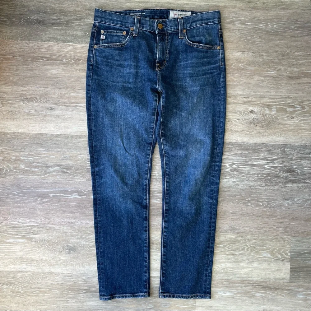 AG-ED Adriano Goldschmied Ex-Boyfriend Slouchy Slim Jeans 27R - Picture 4 of 14